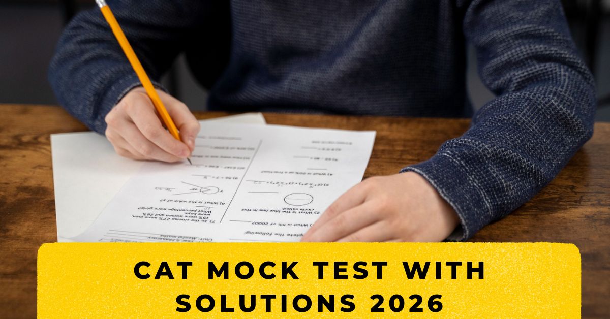 Read more about the article Cat Mock Test With Solutions 2026