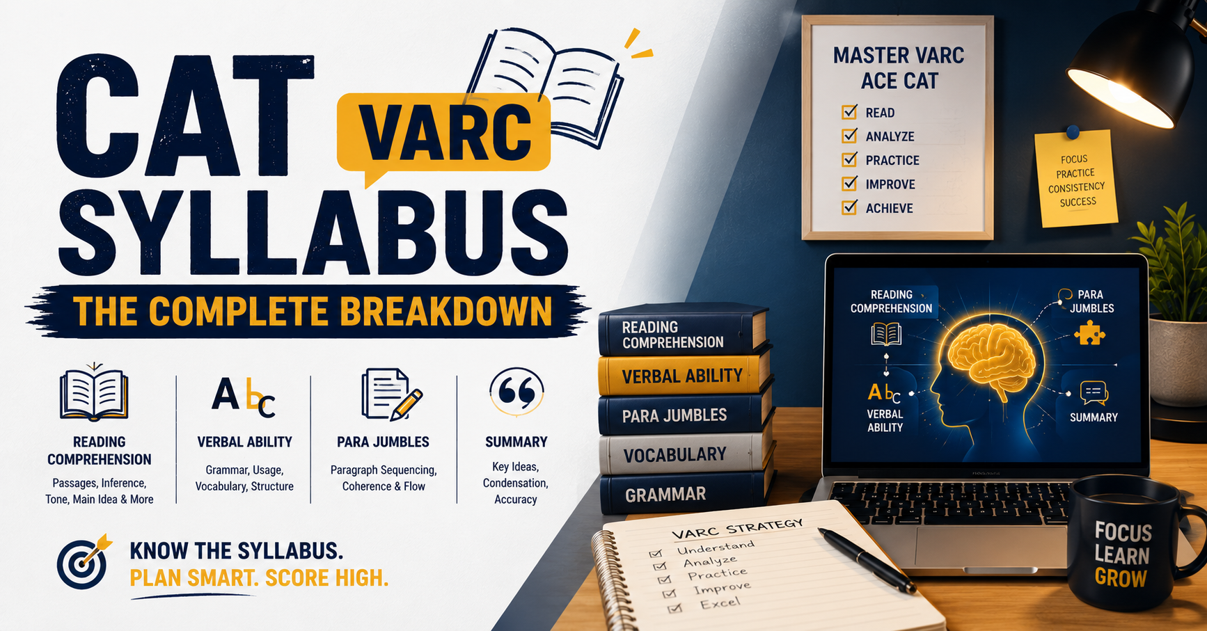You are currently viewing CAT VARC Syllabus – The Complete Breakdown